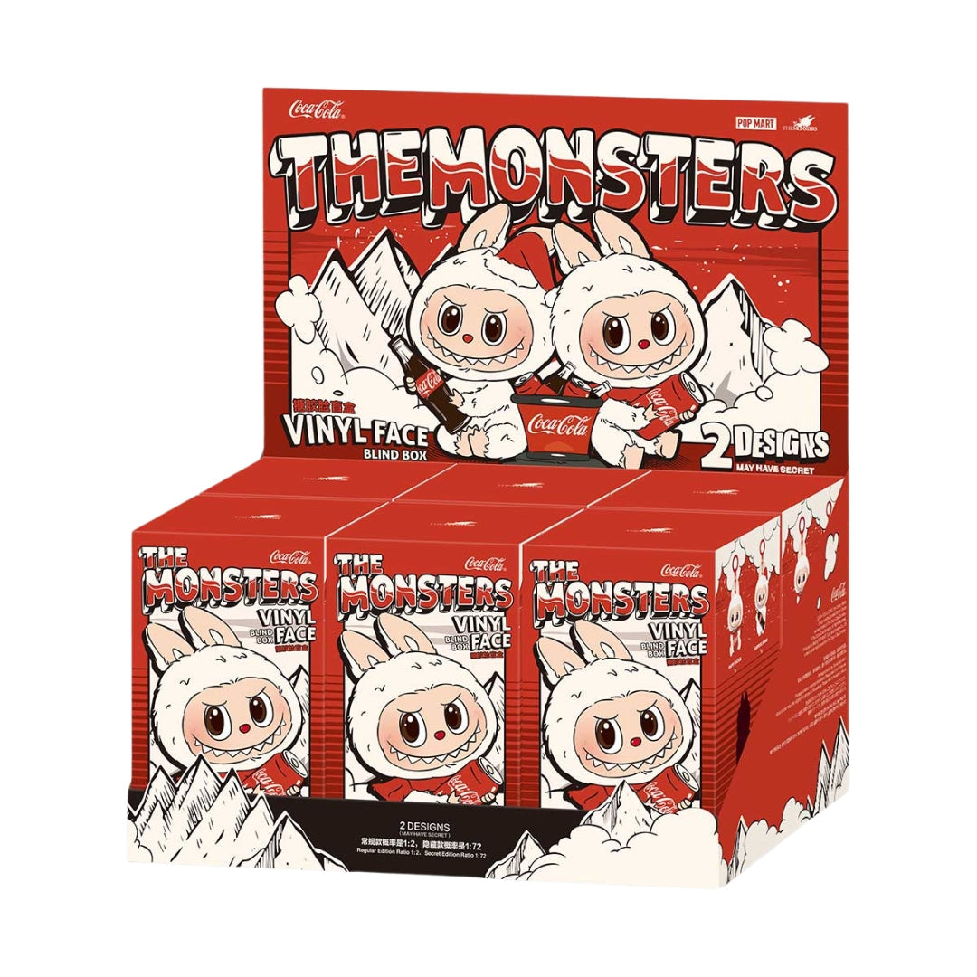 POP MART Labubu The Monsters Coca-Cola Vinyl Face Blind Box (15.5–17cm)