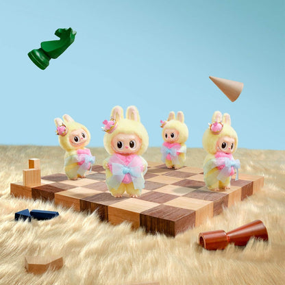 POP MART Labubu The Monsters Let’s Checkmate Vinyl Plush Hanging Card (Queen, 17cm)