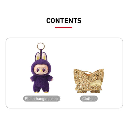 Pop Mart Labubu × Pronounce – Wings of Fortune Vinyl Plush Hanging Card