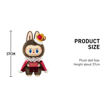 POP MART Labubu The Monsters Let’s Checkmate Vinyl Plush Doll (King, 37cm)