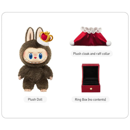 POP MART Labubu The Monsters Let’s Checkmate Vinyl Plush Doll (King, 37cm)