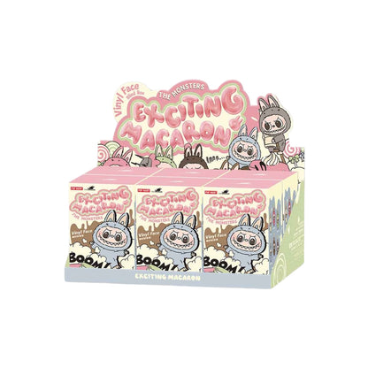 POP MART Labubu The Monsters Exciting Macaron Vinyl Plush Blind Box (17cm)