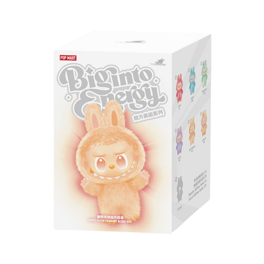 POP MART Labubu The Monsters Big Into Energy Vinyl Plush Blind Box (15cm)