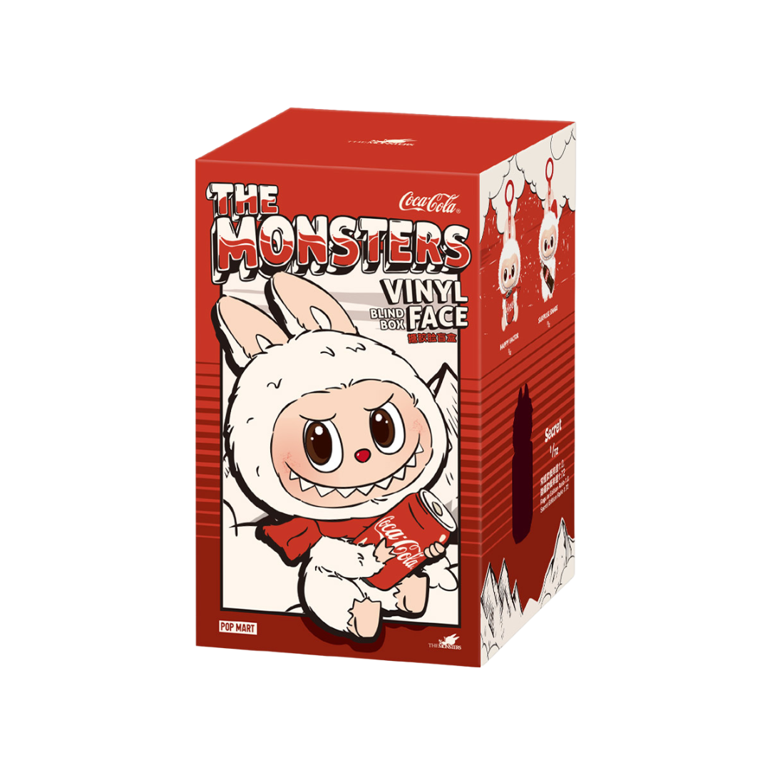 POP MART Labubu The Monsters Coca-Cola Series Vinyl Face – Sealed Case of 6 Blind Boxes
