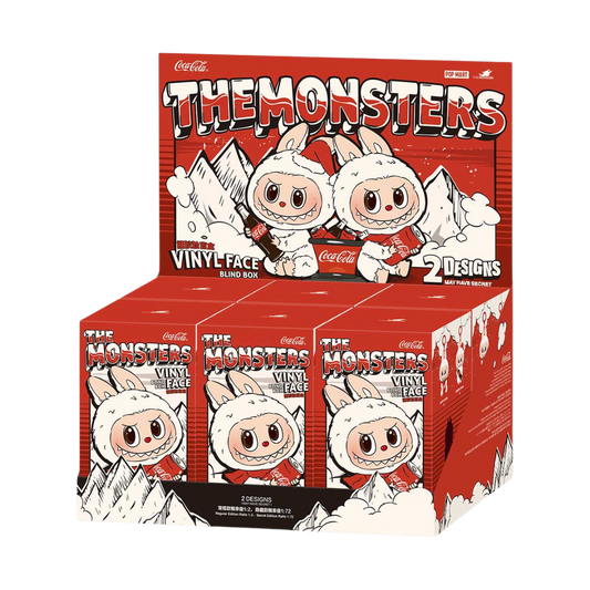 POP MART Labubu The Monsters Coca-Cola Series Vinyl Face – Sealed Case of 6 Blind Boxes