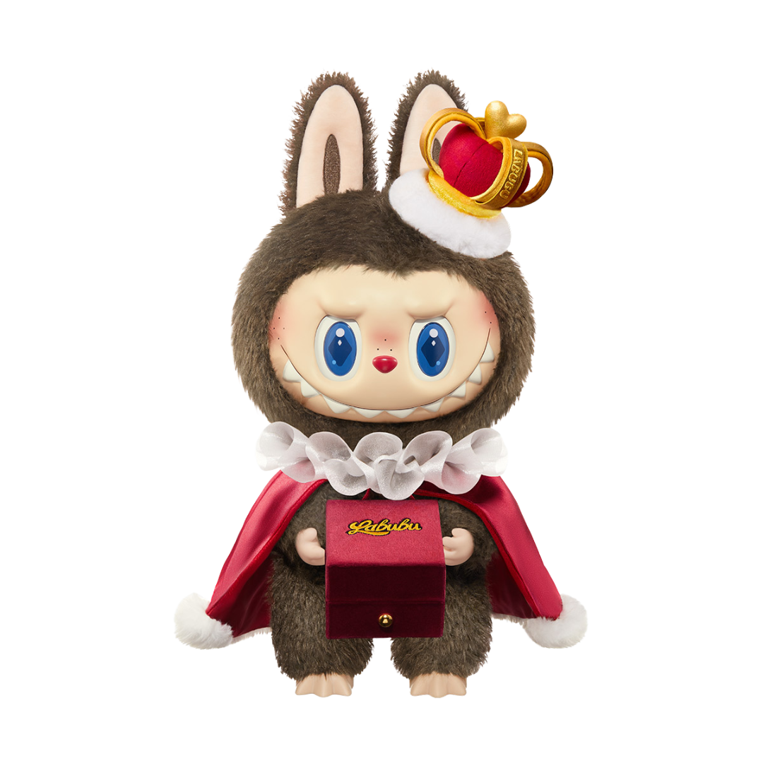 POP MART Labubu The Monsters Let’s Checkmate Vinyl Plush Doll (King, 37cm)